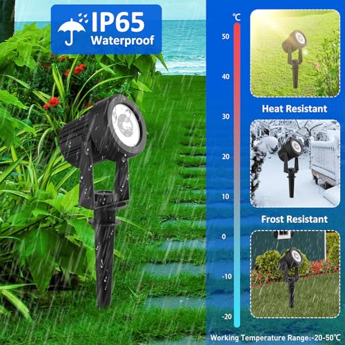 Solar Spotlights Outdoor RGB (Multicolor)