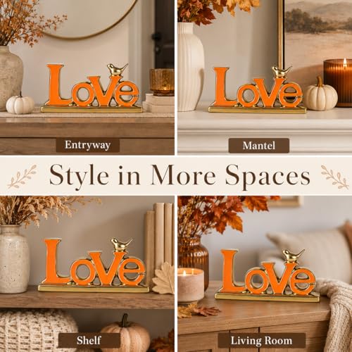 Love Sign Decoration (Orange / Love)