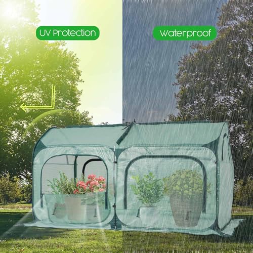 Pop up Greenhouse Tent Cover Tunnel Plant House
