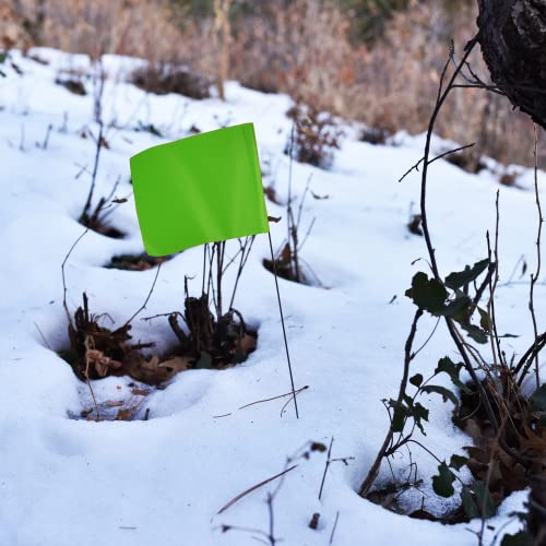 Green Marking Flags 1000 Pack (1000 Pack / Green)
