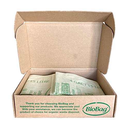 4 Gallon Compostable Trash Bags by BioBag (4 Gallon)