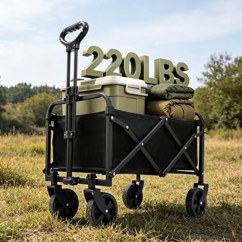 Collapsible Wagon with Wheels (Small-220LB)