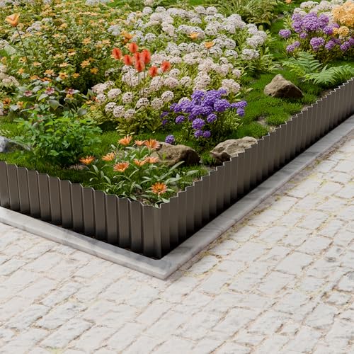Corrugated Metal Garden Edging
