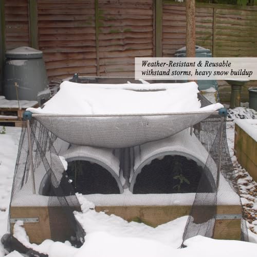 Bird Netting 10x50 FT (10x50 FT-1/2")