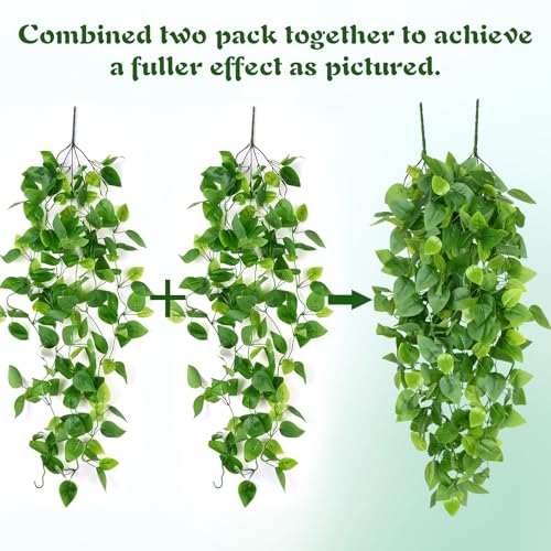 Fake Hanging Plants (Epipremnum Aureum / 8Pcs Plants)