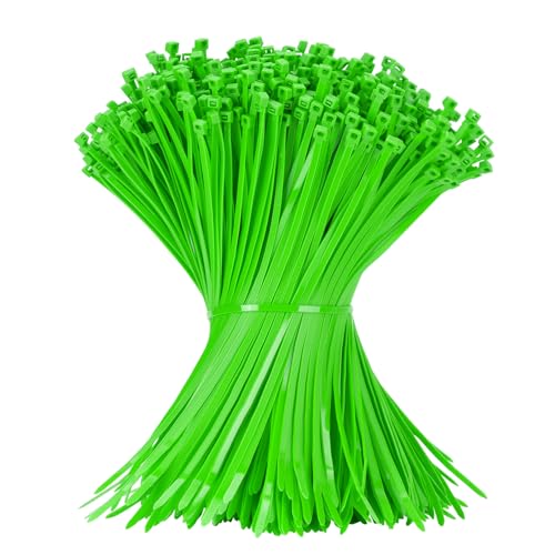 12 Inch Zip Ties Green 1000 PCS