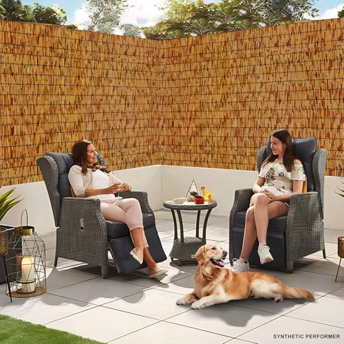 Bamboo Fencing (2×6FT / Brown)