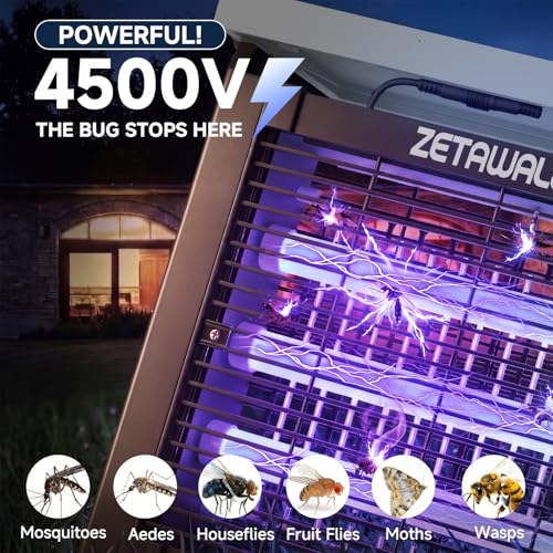 Solar Powered Bug Zapper Outdoor