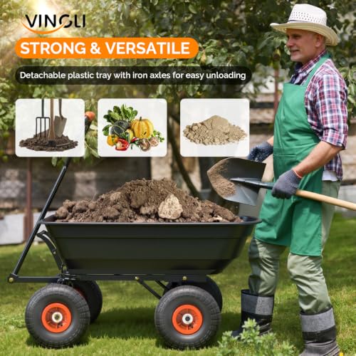 Dump Cart Wagon (Black)