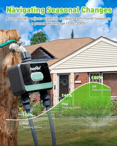 WiFi Water Timer for Garden Hose (Blue)