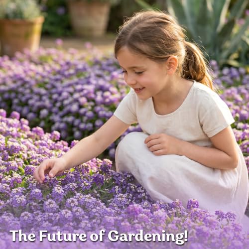 5 000 Royal Carpet Sweet Alyssum Heirloom Flower Seeds