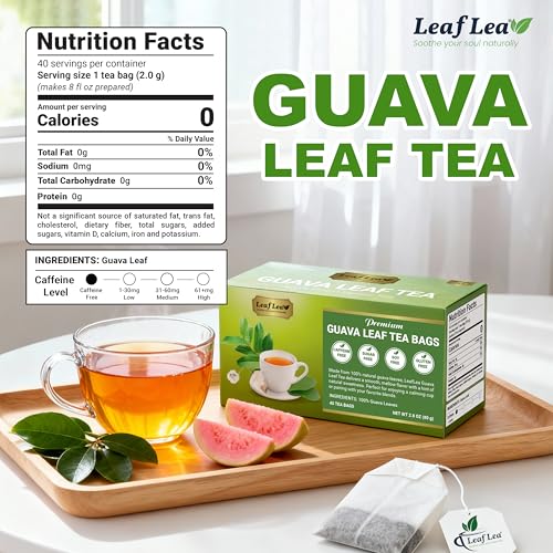 Guava Leaf Tea Bags (80 Count)