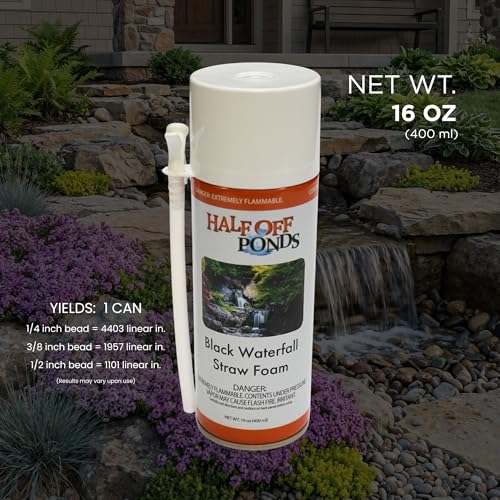 Pond Free Cascade 4100 GPH Waterfall Kit 10 x 30 Ft PVC Liner