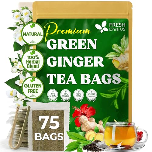 Premium Green Ginger Tea (135 TEA BAGS)