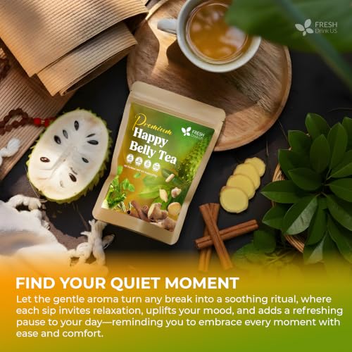 Premium Happy Belly Tea (75 TEABAGS)