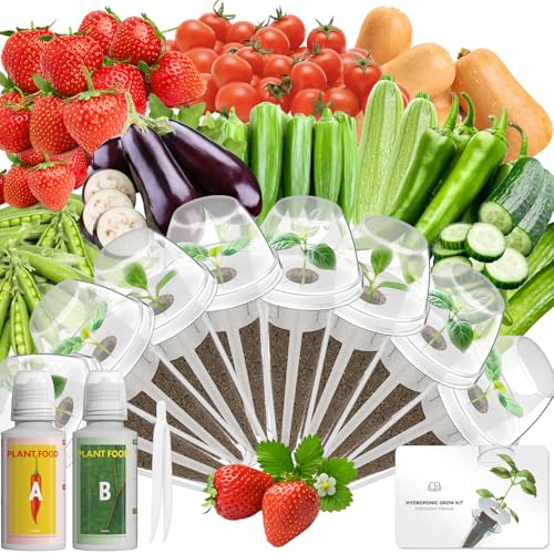 Veggies Seeds Pod Kit Compatible with AeroGarden Hydroponic Growing System (8-pods / Veggies)