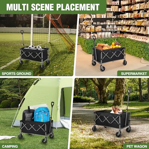 Collapsible Wagon with Wheels (Small-380LB)