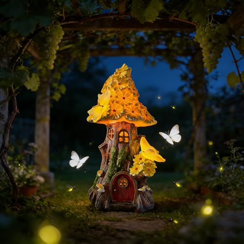 Mushroom House Statue (Mini Mushroom House)