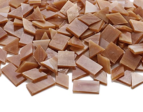 Glass Mosaic Tiles for Art Crafts (Coffe-1)