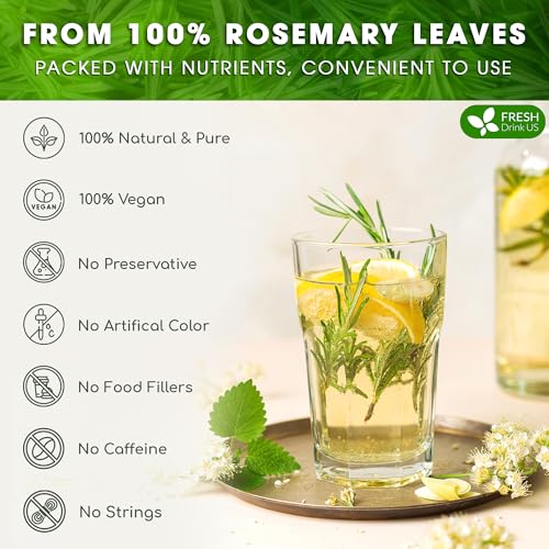 Premium 75 Bags Rosemary Leaf Tea (75 Tea Bags)