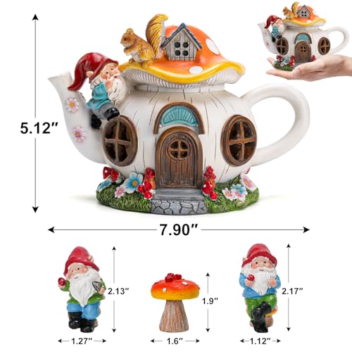 Solar Fairy Garden House Lights (Set)