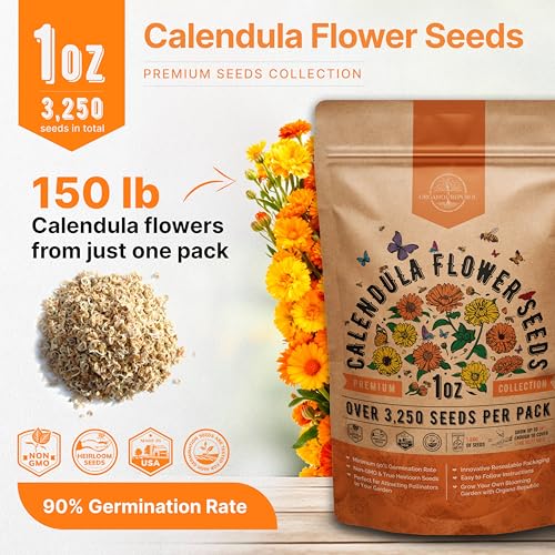 Calendula Seeds Pack 1 oz