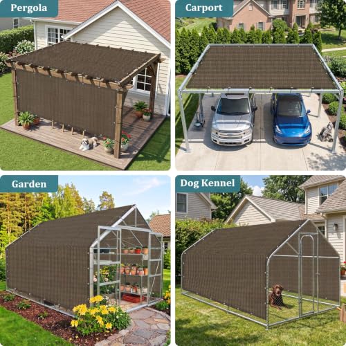 90% Sun Shade Cloth with Grommets & D (Customized D-rings Shade Cloth / Customized Size)