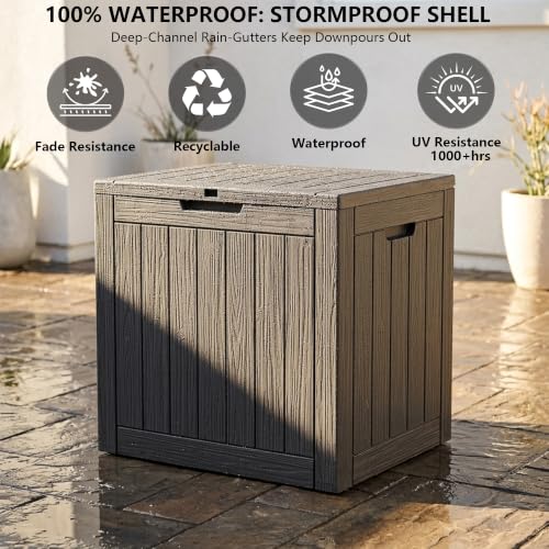 Outdoor Storage Box (Black / 35 Gallon 3.0)