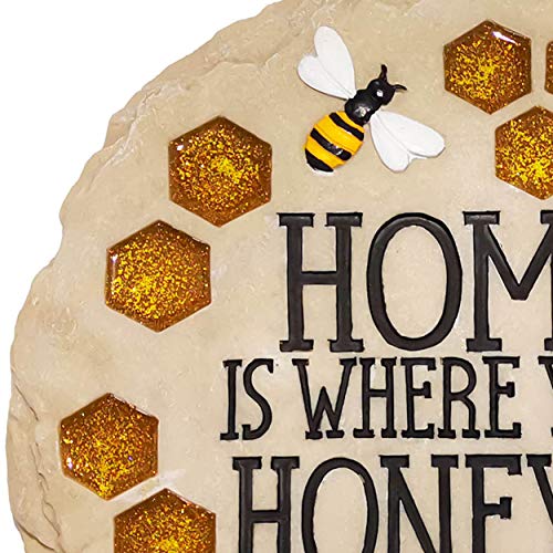 Garden Décor Home is Where Your Honey is Stepping Stone (Home is Where Your Honey Is)