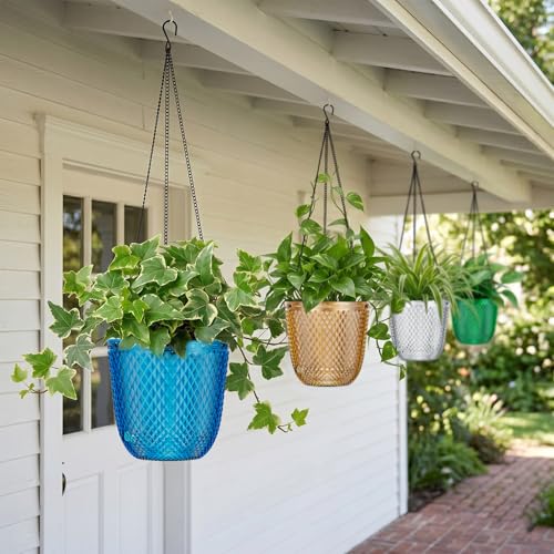 Hanging Planters for Indoor Plants (Klein Blue / 7.2in)