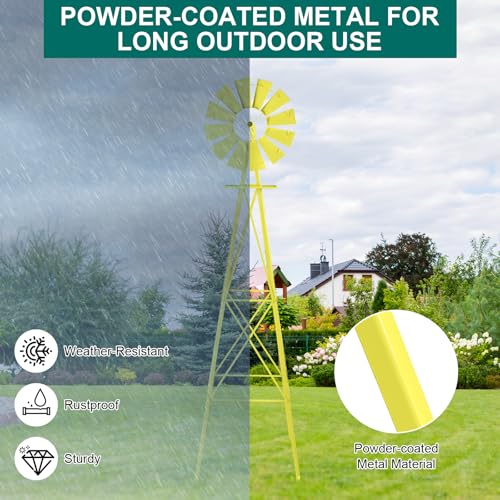 Garden Windmill for Yard Decor