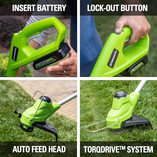 48V (2x24V) Electric Lawn Mower Combo Kit: 20"Steel Deck Push Mower, 12" String Trimmer, 320 CFM Blower, 3 Batteries & 2 Chargers, 3-Year Warranty (48V (24V x 2) 20" Mower combo)