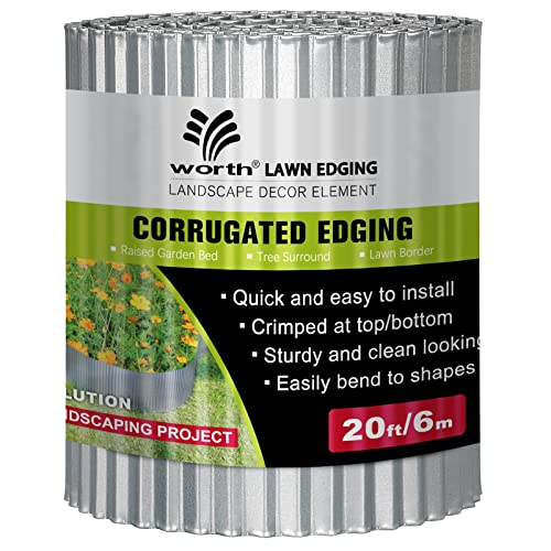 Corrugated Garden Edging