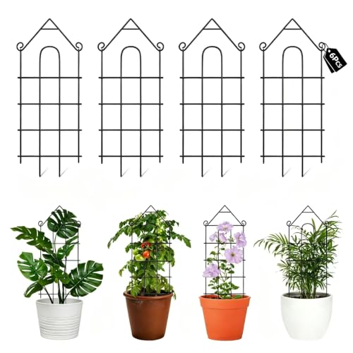 32" Plant Trellis (6Pack -32 inch house shape)