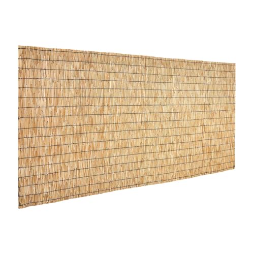 Natural Reed Fencing (Natural Wood Tone / 4ft x 16.4ft x2pack)