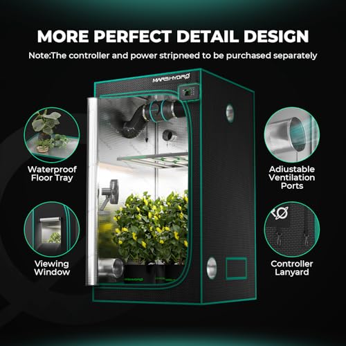 Smart Grow Tent Kit 2x2 (24" × 24" × 56" TS-600 with iControl)