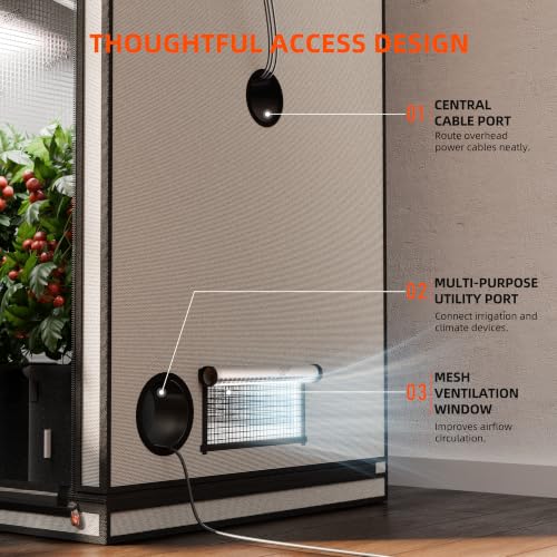 Pro Series 4.6x2.3x6.6 Grow Tent