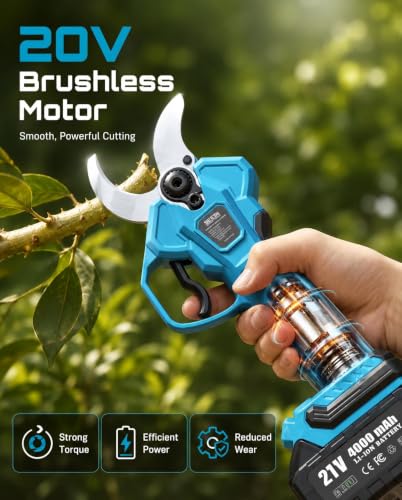 Electric Pruning Shears (Robin Blue)
