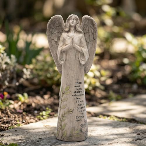 13" Memorial Angel Statue (Praying)