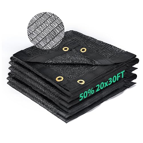 50% Shade Cloth 20x30 ft (50% Shading Rate / 20ftx30ft)