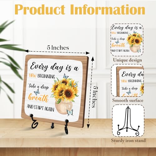 Home Decor for Rustic Farmhouse (Retro Sunflower 9)