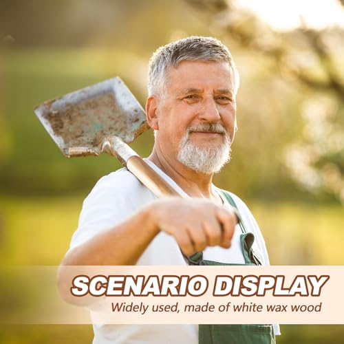 1 Pcs 41" Wooden Shovel Handle Replacement 1.5" Dia (41")