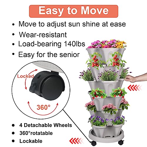 Vertical Planter Tower (2 Count)