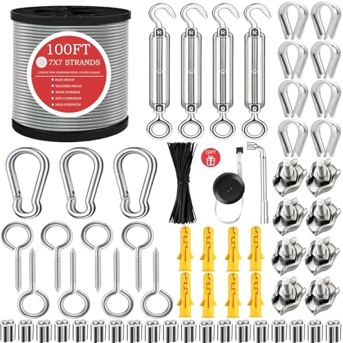 M5 Turnbuckle Wire Tensioner Kit