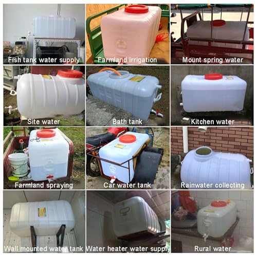 Large Capacity Water Container with Spigot Hose