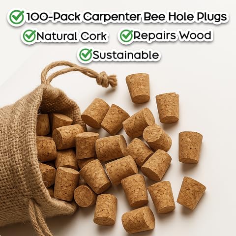 Carpenter Bee Corks (100 PCS Corks)