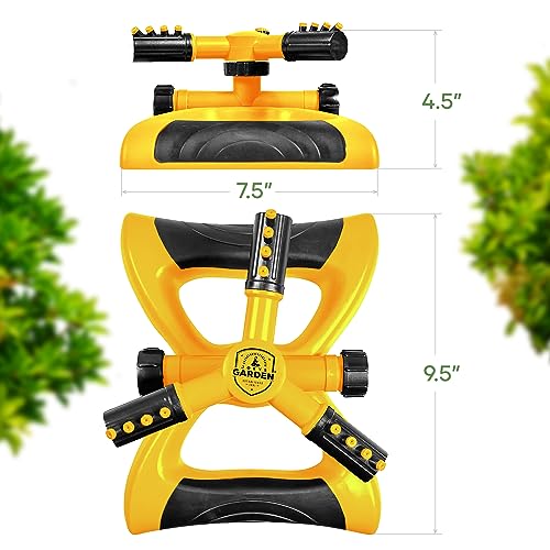 Rotating Lawn Sprinkler for Yard & Kids