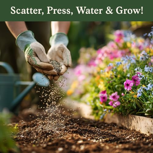 Non GMO Wildflower Seeds for Pollinators Bees Butterflies