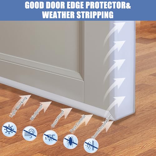 Clear Rubber Edge Trim (Fit 1-3/4" - L20' / Clear)