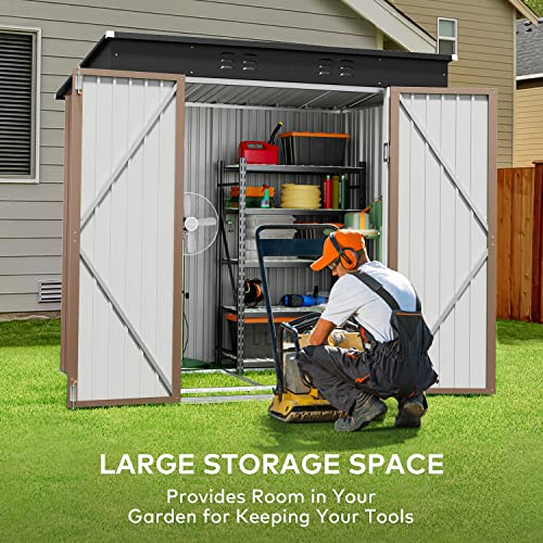 6x4 FT Outdoor Shed